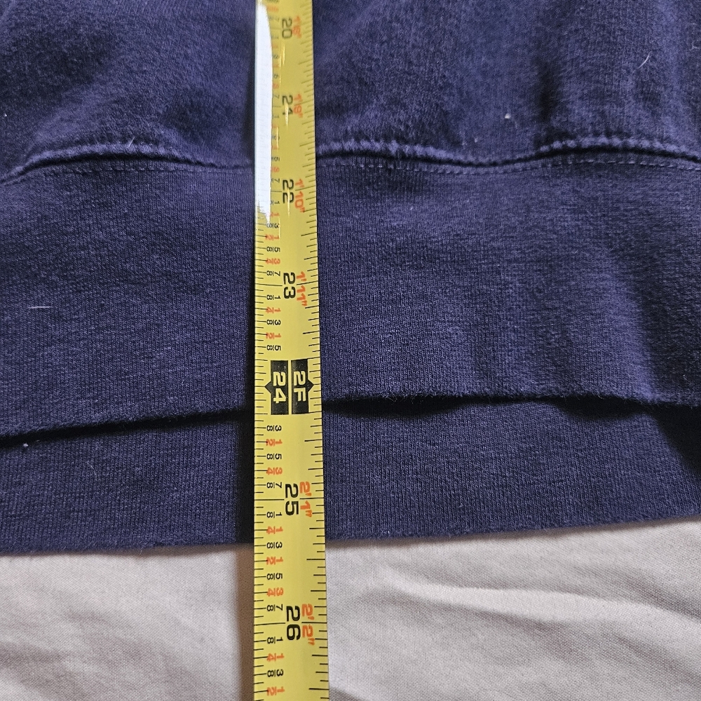 San Diego California Sweatshirt Navy Blue Large Crewneck‎ Cotton Blend Varsity - Picture 7 of 7
